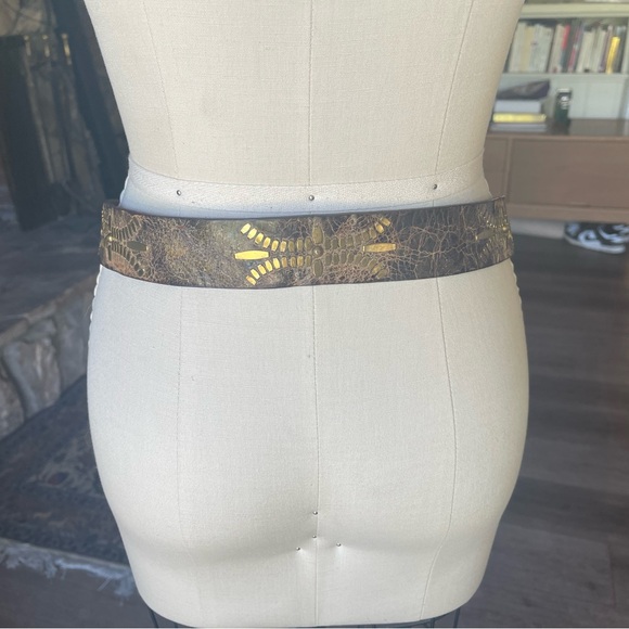 Calleen Cordero leather belt size 32 - Picture 6 of 12